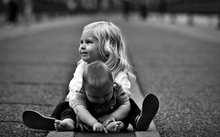 black and white children roads monochrome 1920x1080 wallpaper 